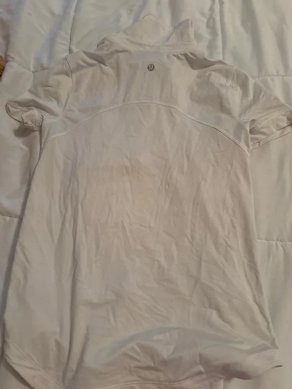 White lululemon golf polo - Image 2
