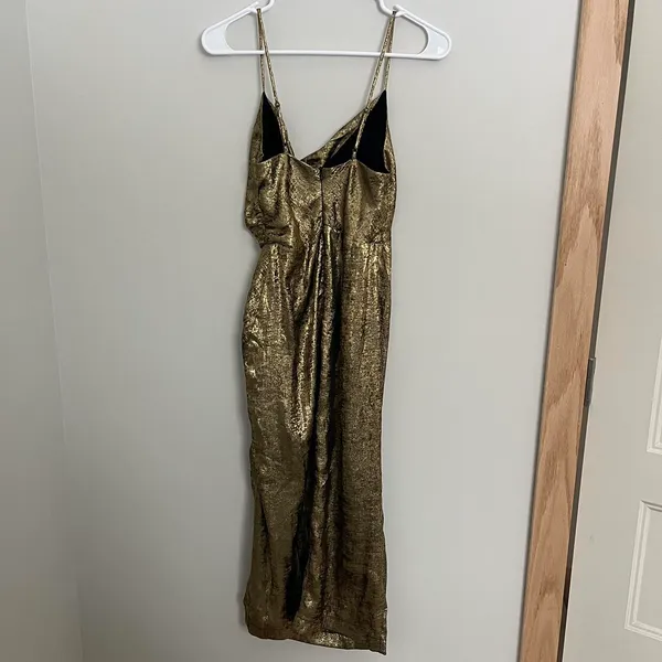 ASTR The Label Gold Dress - Image 3