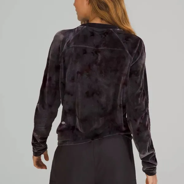 Lululemon Velour Down Crewneck Sweatshirt Women’s 4 - Image 2