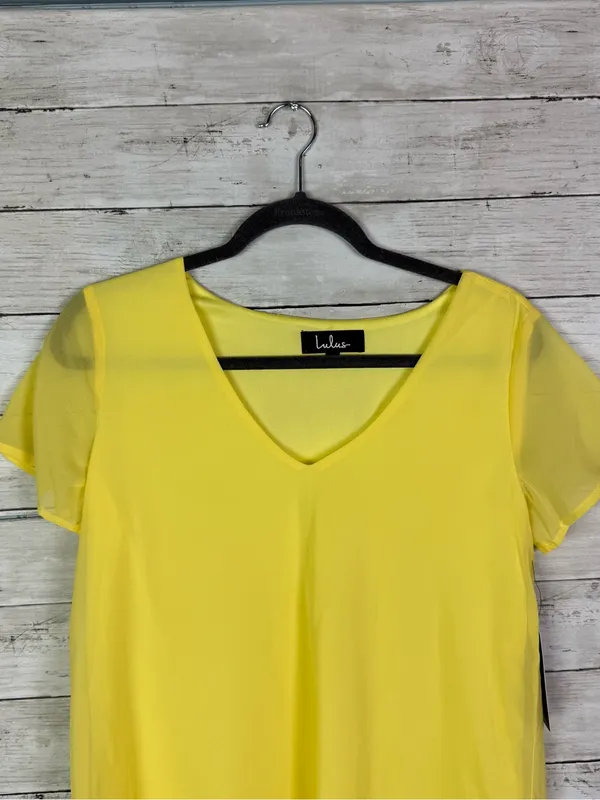Lulus Freestyle V Neck Shift Dress Size XS - Image 2