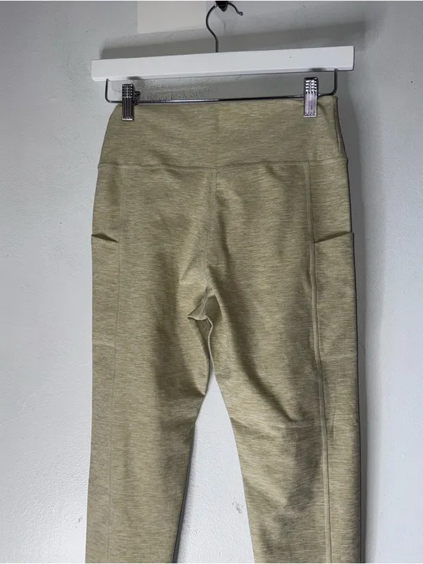 NWT Abercrombie Fitch Tan Side Pocket Leggings‎ Small - Image 4