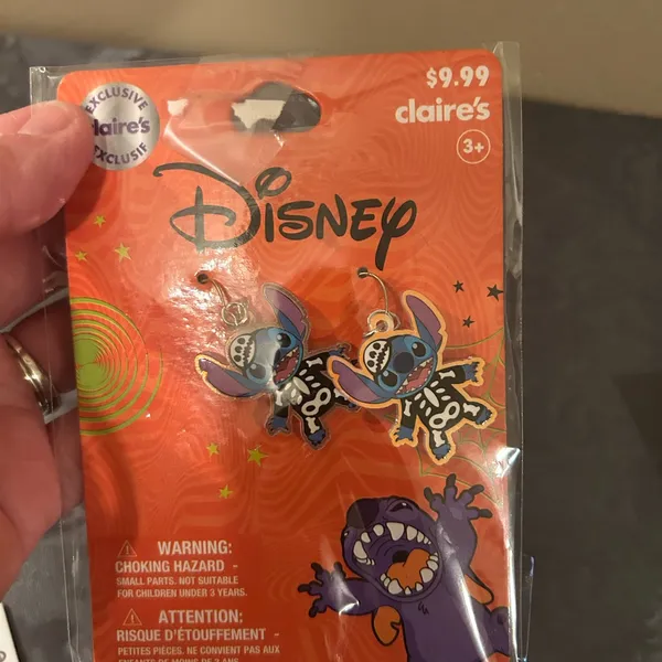 Disney Stitch Halloween dangle  Earrings - Image 3