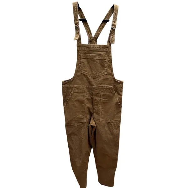 Aerie Bib Overalls Corduroy Werk N Play Women’s XS Brown Suspender Baggy Y2K - Image 4