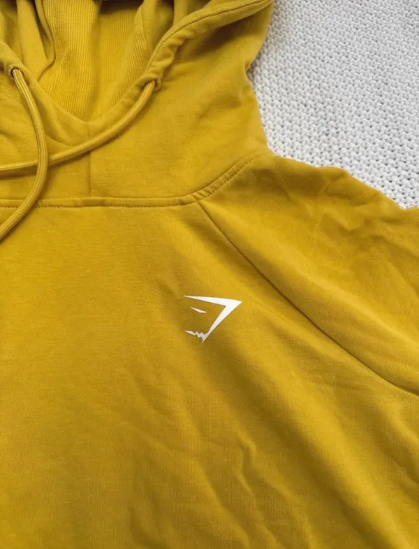 Gymshark Cropped Hoodie - Image 2