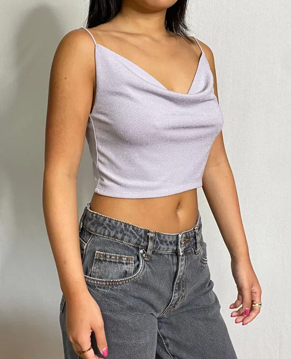 Garage Cowl Neck Top - Image 2