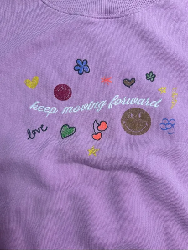 Aerie oversized Pink crewneck sweatshirt - Image 6