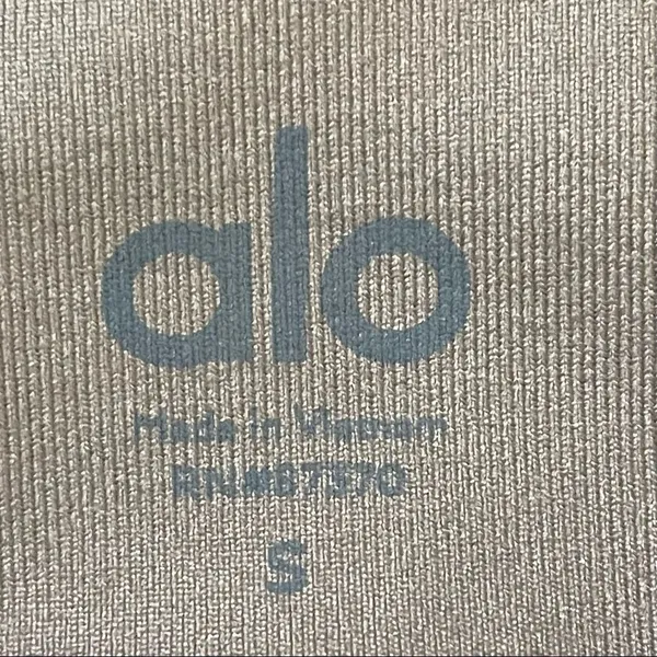 Alo yoga high waist Capri tan mesh legging - Image 7