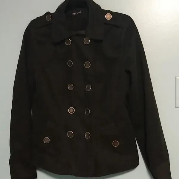 Wet Seal Wool-like Coat - Image 6