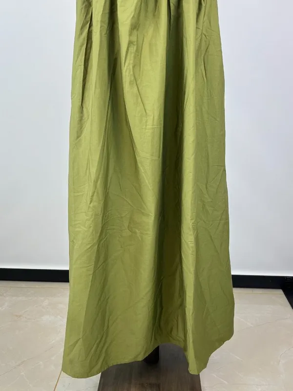 NWT Farm Rio Cotton Green Sleeveless Midi Dress Size XL - Image 7