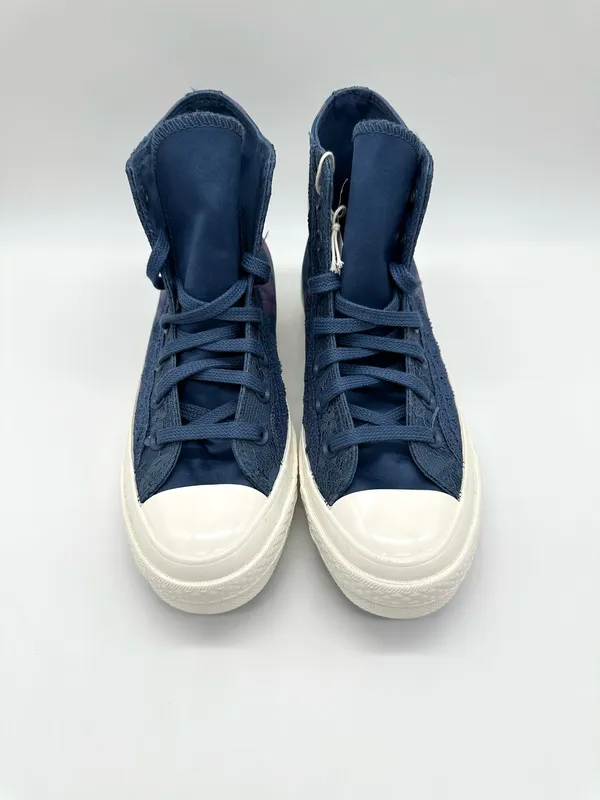 Converse Chuck 70 Hi Floral Satin Slacker Blue Men 5 Women 7 NWOB A17487C - Image 10