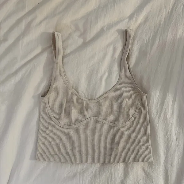 Free people Meg seamless crop top ivory - Image 2
