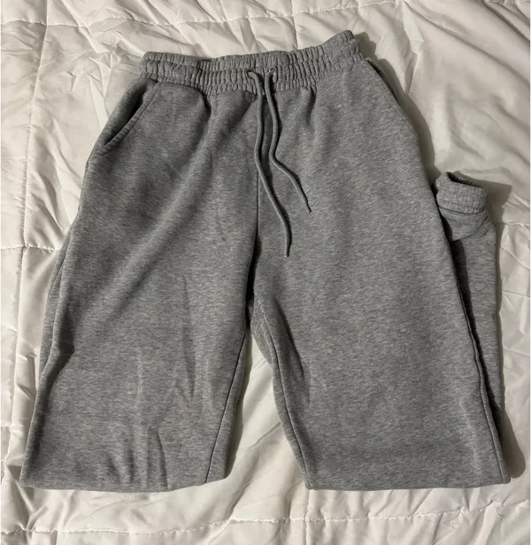 Forever 21 Grey Jogger Sweatpants  - Image 2
