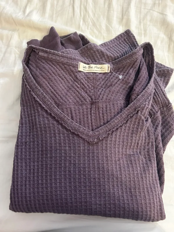Free People Light Weight Sweater Top - Image 3
