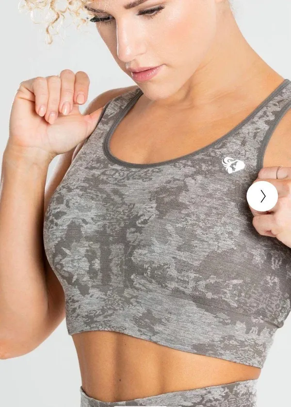 Women's Best Wear CAMO SEAMLESS SPORTS BRA - Image 3