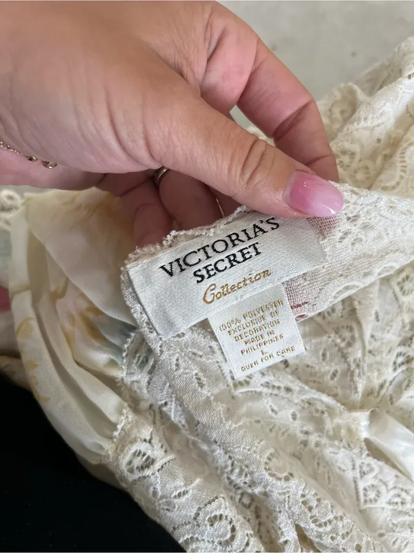 Vintage Victoria's Secret Collection Floral Slip Dress Size Large - Image 4
