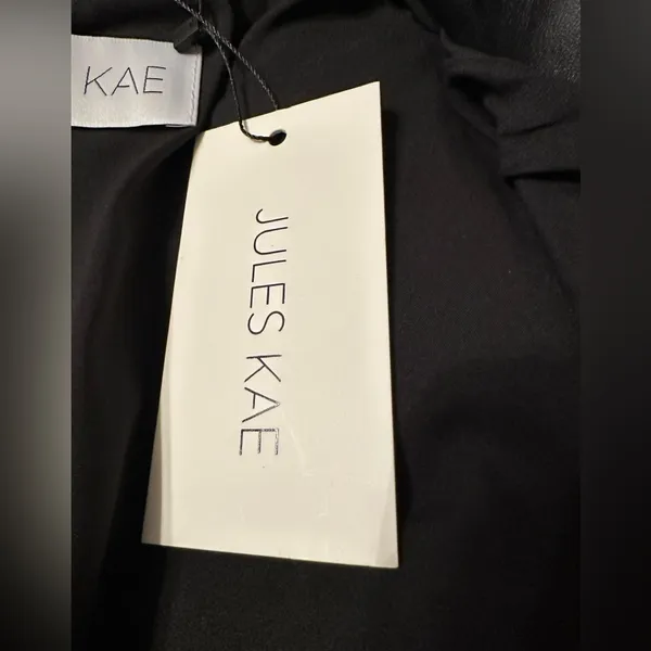Jules Kae Audriana Faux Leather Trucker Jacket - NWT - Size L - Image 11