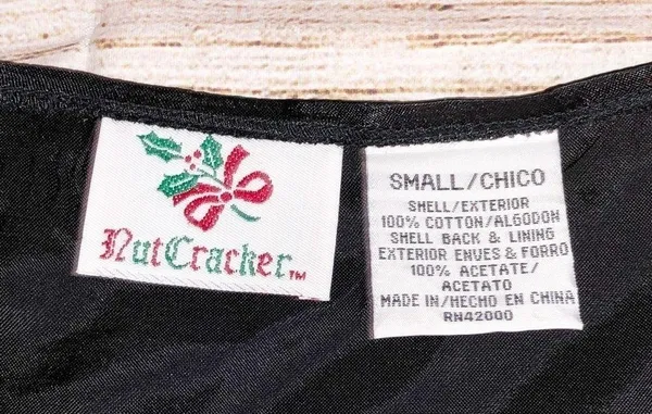Vintage Nutcracker Snowman Christmas Vest Size S - Image 2