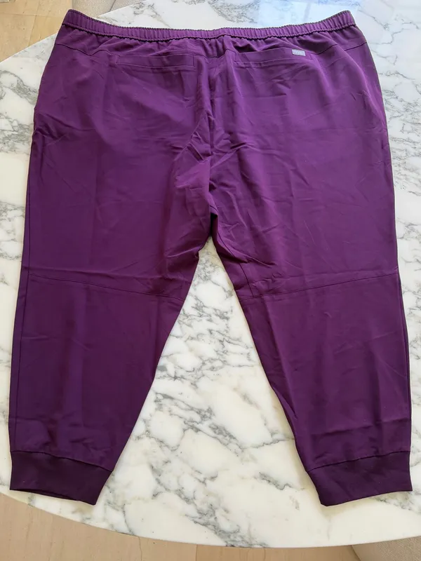 NWOT Figs Zamora Jogger Pants Womens 5XL Purple Technical Collection Scrubs - Image 3