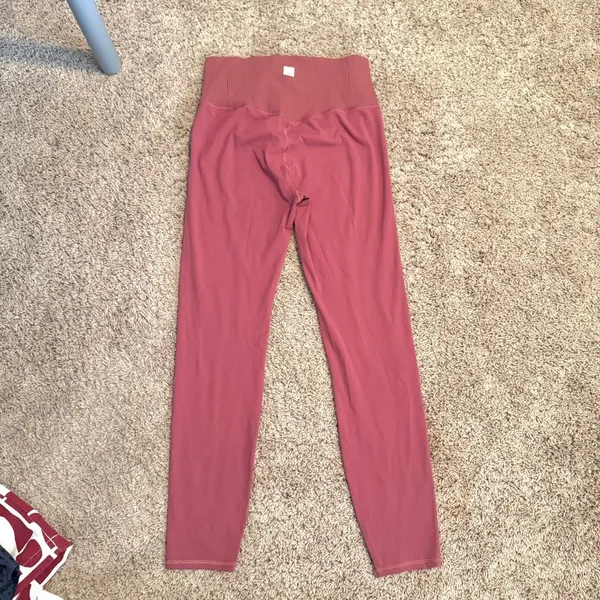 Vuori medium ribbed high rise athletic active leggings P2 3663 - Image 11