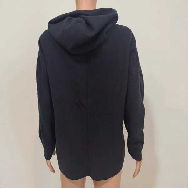 Quince medium eco knit Milano stitch pullover hooded sweater SP2 3501 - Image 6