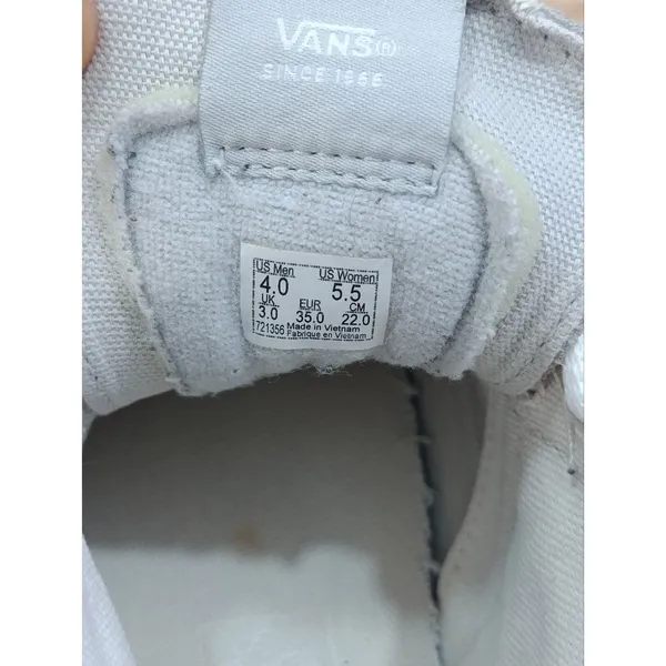 Vans Sk8-Hi Stacked Drizzle Grey Suede Platform High Top Shoes Women's 5.5 - Image 9
