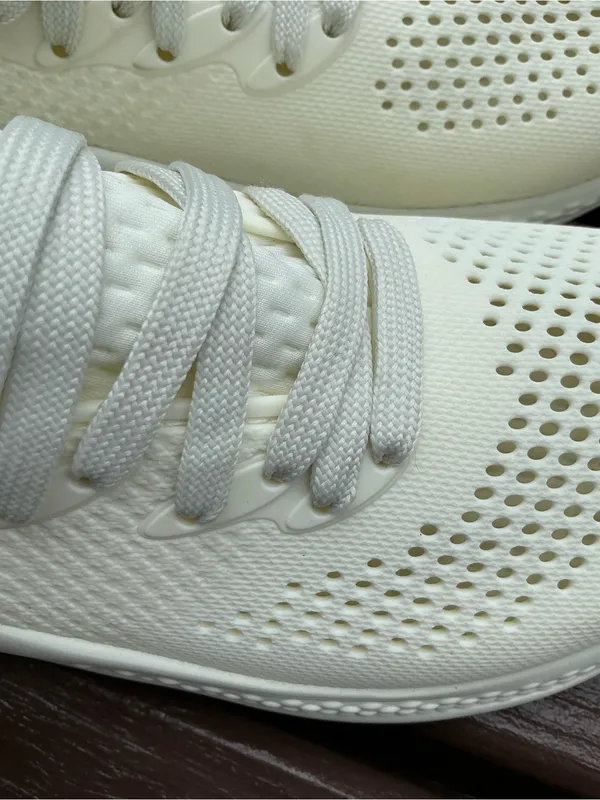 Lightweight CROCS Women's Lace-Up Sneakers - Image 12