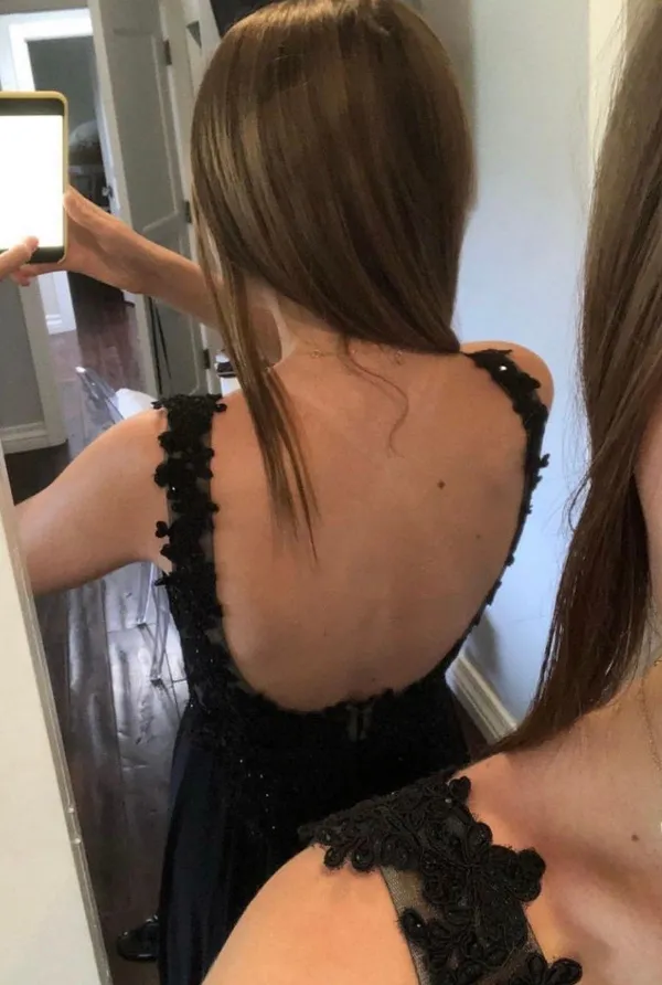 Sherri Hill Black Dress - Image 3