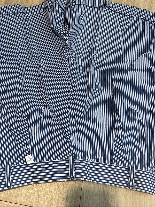 Wrangler Blue and White Striped Shorts - Image 3