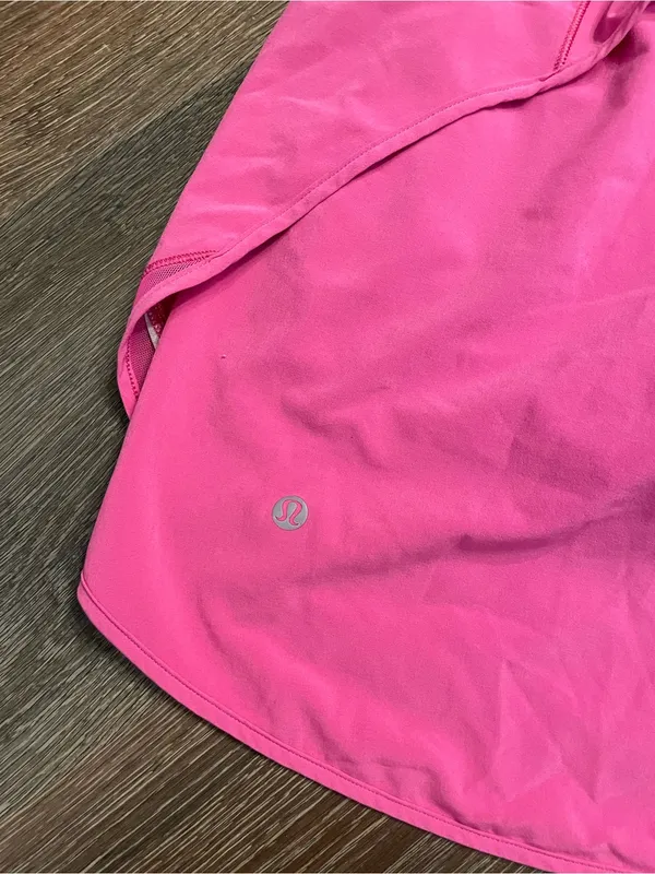 lululemon athletica Hotty Hot High-Rise Skirt Pink Athletic Skort Size 4 - Image 5