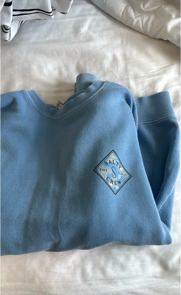 Salty Crew Crewneck Blue - Image 2