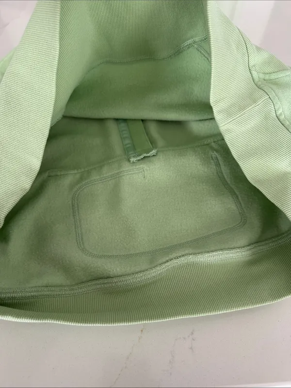 Lululemon Scuba Oversized Half-Zip‎ Hoodie in Creamy Mint Size XS/S - Image 6