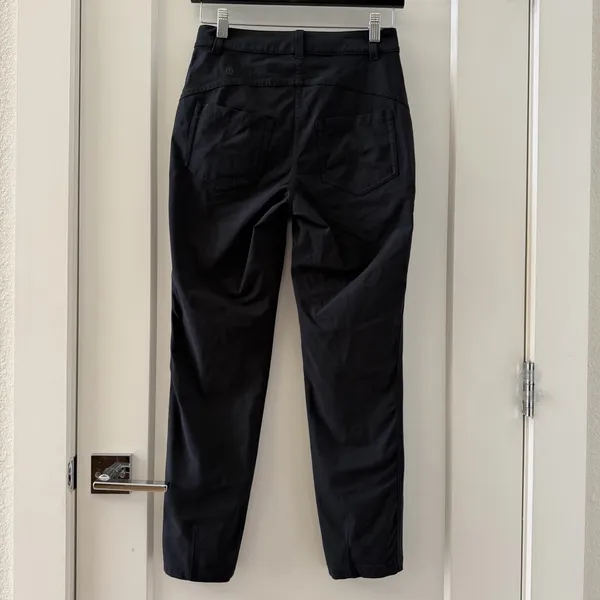 Lululemon City Sleek High Rise Black Work Pant Trouser Size 4 - Image 4
