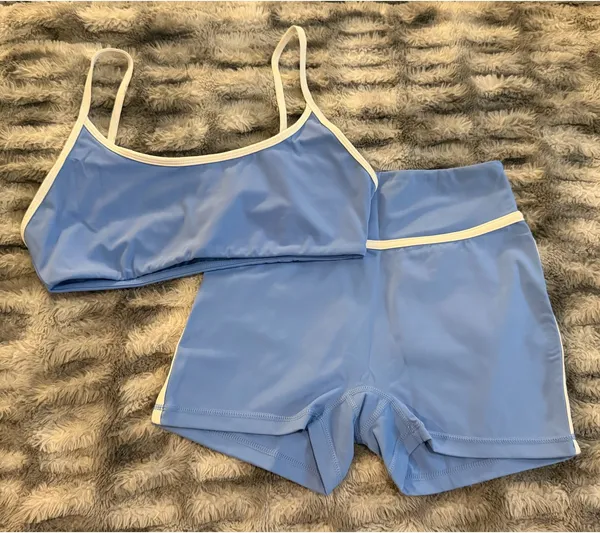 Shein 2 piece workout set - Blue Size M - Image 3