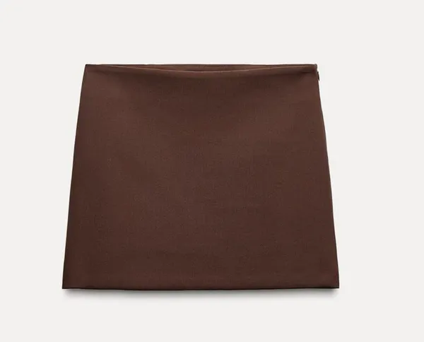 Elegant Brown Skirt - Image 7