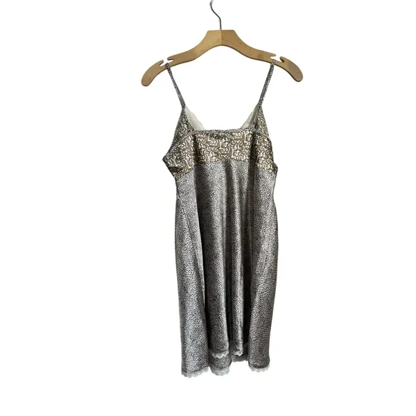 Y2K Secret Treasures‎ Satin Lace Mini Slip Dress Lingerie Nightgown 12/14 - Image 2