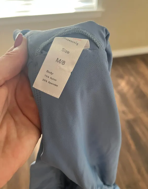 Blue Workout Top - Image 4