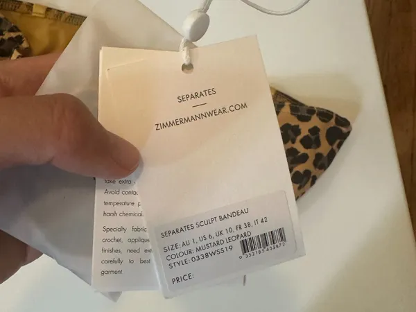 Zimmermann women's leopard print bikini set - Image 8