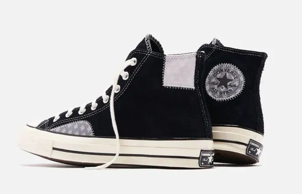 Converse Chuck 70 twisted prep suede high top sneakers - Image 8