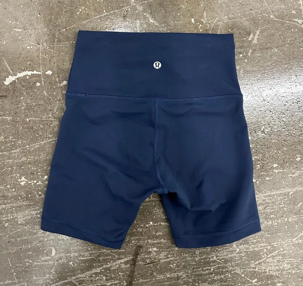Align™ High-Rise Short 6" in True Navy - Image 4