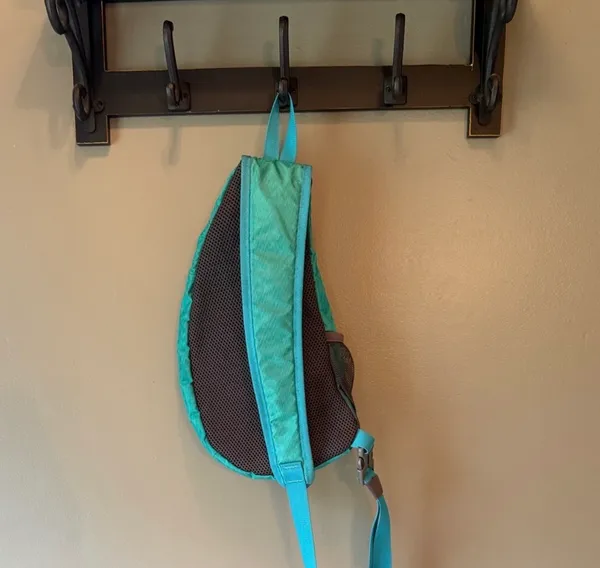 Turquoise Sling Bag Green - Image 2