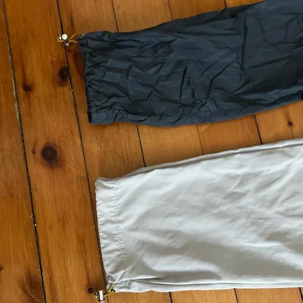 ☀️3/$25 Filling Pieces track pants windbreaker two-tone colorblock xs - Image 3