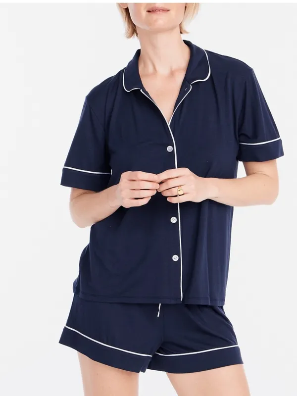 J. Crew navy shorts pajamas small - Image 2