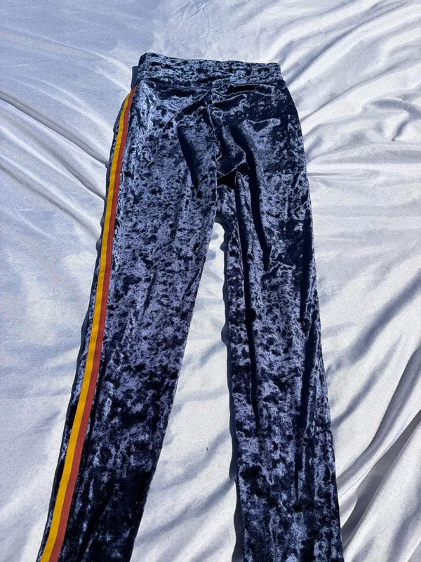 Aerie blue velvet chill play move leggings - Image 6