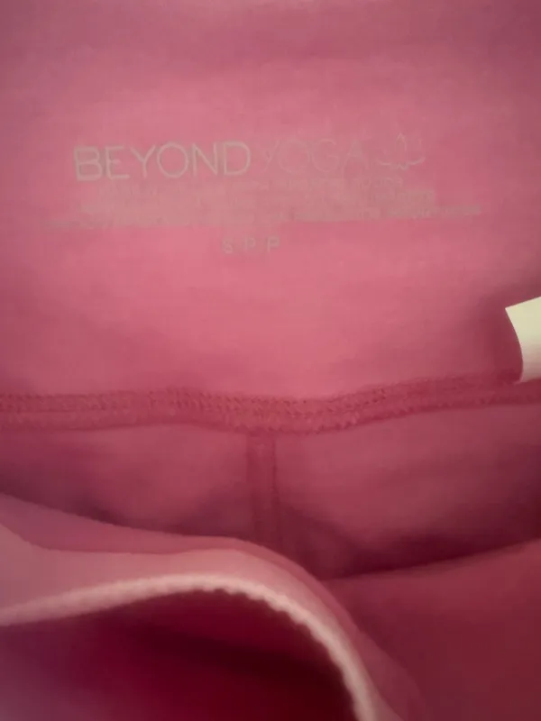 Pink Beyond Yoga Biker Shorts - Image 4
