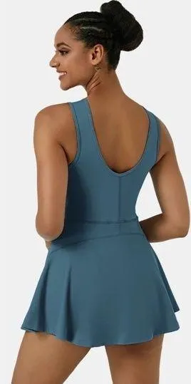 HALARA Everyday Stretchy 2 in 1 Flare Golf Dress - Image 2
