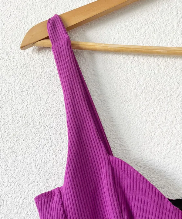 Lulu’s Hotter Than You Can Handle Magenta Purple Bodycon Mini Dress - Image 3