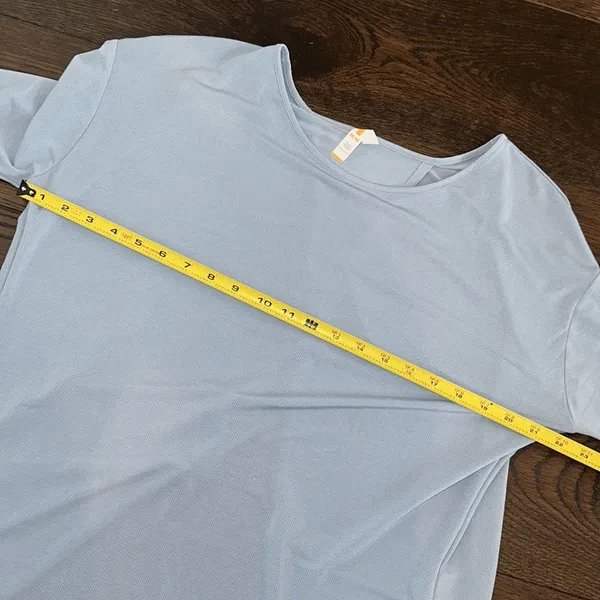 Lucy Active Long Sleeve Shirt Blue Medium - Image 8