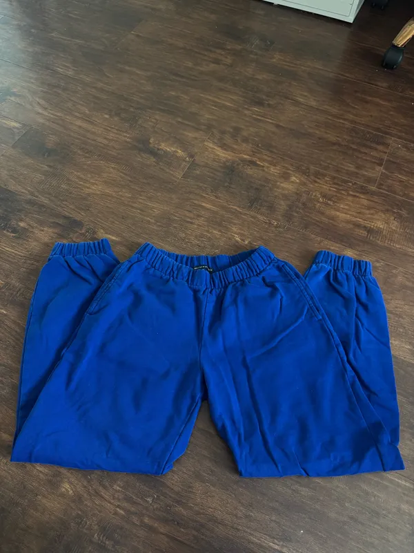 Brandy Melville Rosa Sweatpants Blue - Image 2