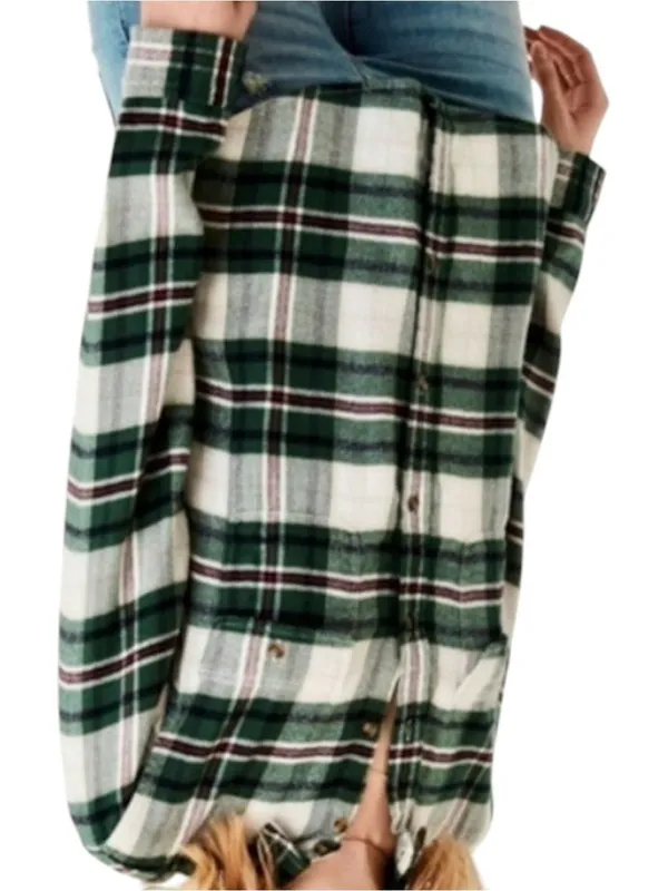 American Eagle Ahh Mazingly Soft Plaid Flannel Shirt - Image 5