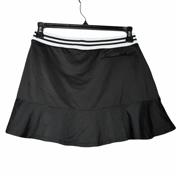 Slazenger Golf Skort Womens M Black Pleated Tennis Pickleball Athletic Skirt - Image 3